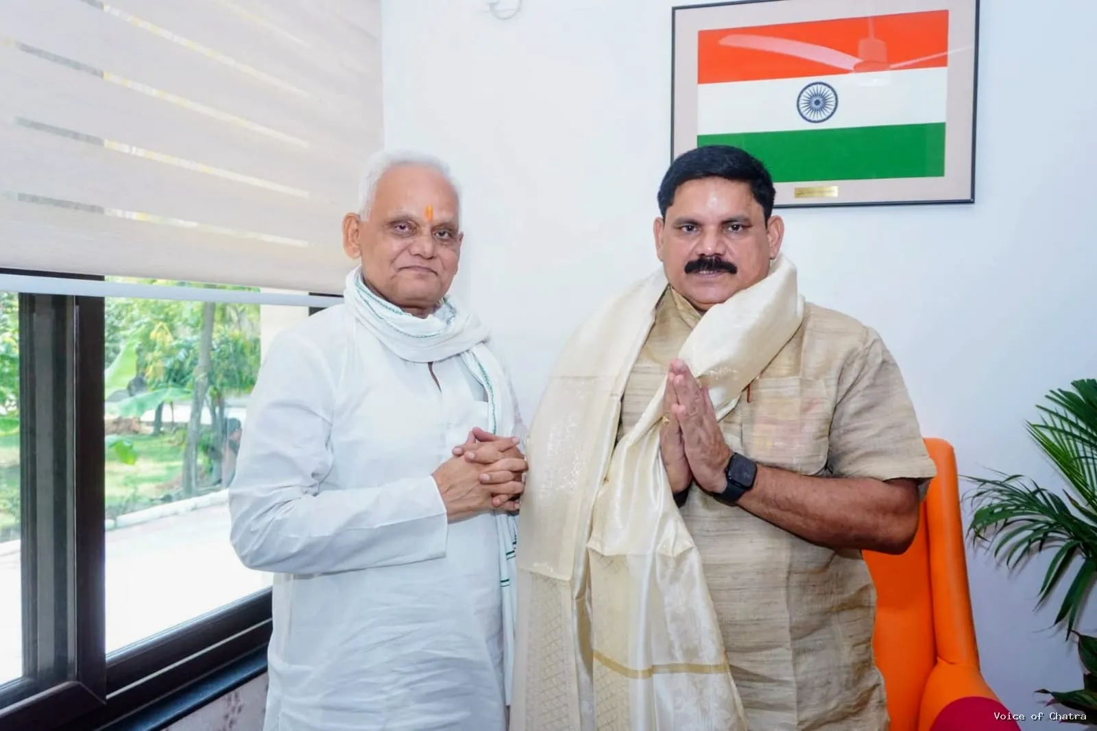 खनन क्षेत्र की समस्याओं और सड़क हादसों को लेकर केंद्रीय राज्य मंत्री से मिले रविंद्र तिवारी