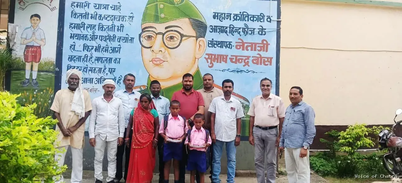 जिप उपाध्यक्ष की पहल से अनाथ बच्चों को मिला सहारा, सुभाष चंद्र बोस आवासीय विद्यालय में हुआ नामांकन